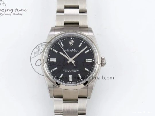 0216 Oyster Perpetual 126000 36mm APF 1:1 Best Edition 904L Steel Black Dial VR Vibrant 1421